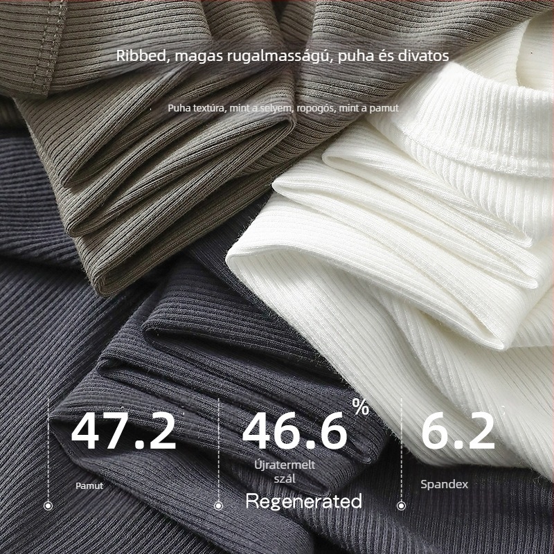 Széles vállú mellény, kerek nyakú, Ecocos anyag, regenerált cellulóz rost, Nyár