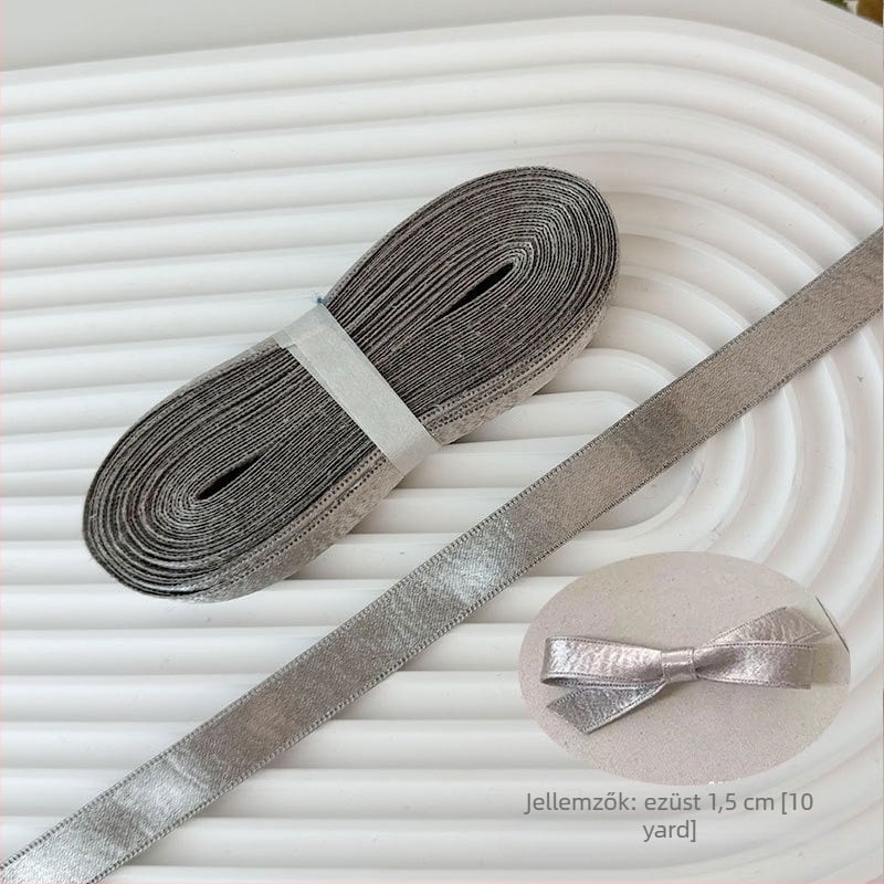 DIY masniás szalag — fedő réteg technikával, hajkiegészítők és ruházat számára