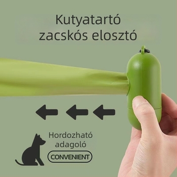 Kutyapiszok zacskók – rol típusú, vastagított, lebomló, S-J9