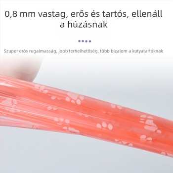 Kutyapiszoklapát, műanyagból, spirálisan kialakított, standard vastagság