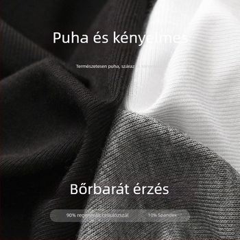 Ecocos férfi ujjatlan felső, vékony anyag 121–140 g/m², regenerált cellulóz rost 90–95%, kerek nyakú