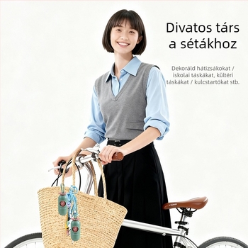 TAIDAMI Tekercses Típusú Hordozható Kutyapiszokzacskó Adagoló (EPI+HDPE; Szokásos Vastagság; Cikkszám 4589830022278)