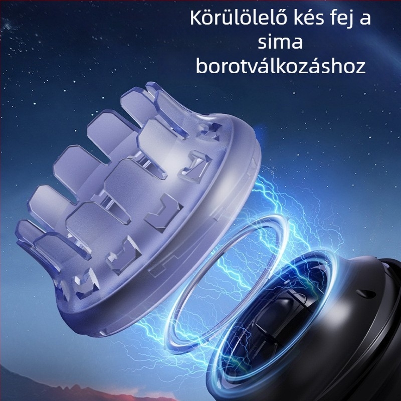 Házhoz használható elektromos hajvágó, brushless motorral, rozsdamentes acél pengékkel, vízálló és teljesen mosható, akár háziállatokhoz is alkalmas