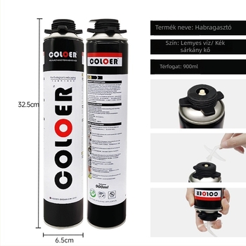 Hab ragasztó tájépítéshez - anyag: hab ragasztó; márka: Cule; funkció: tájépítés; fő cél: tájépítés; doboz mennyiség: 15 db