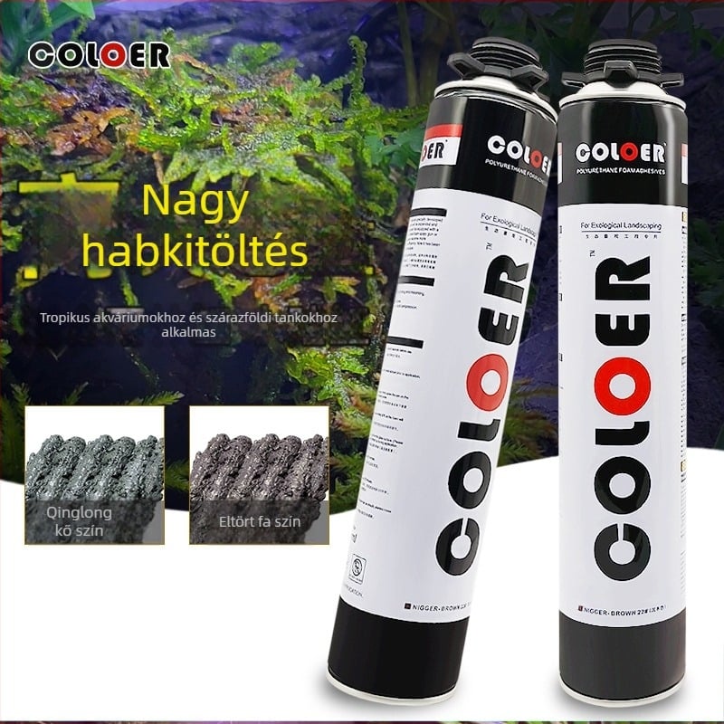 Hab ragasztó tájépítéshez - anyag: hab ragasztó; márka: Cule; funkció: tájépítés; fő cél: tájépítés; doboz mennyiség: 15 db