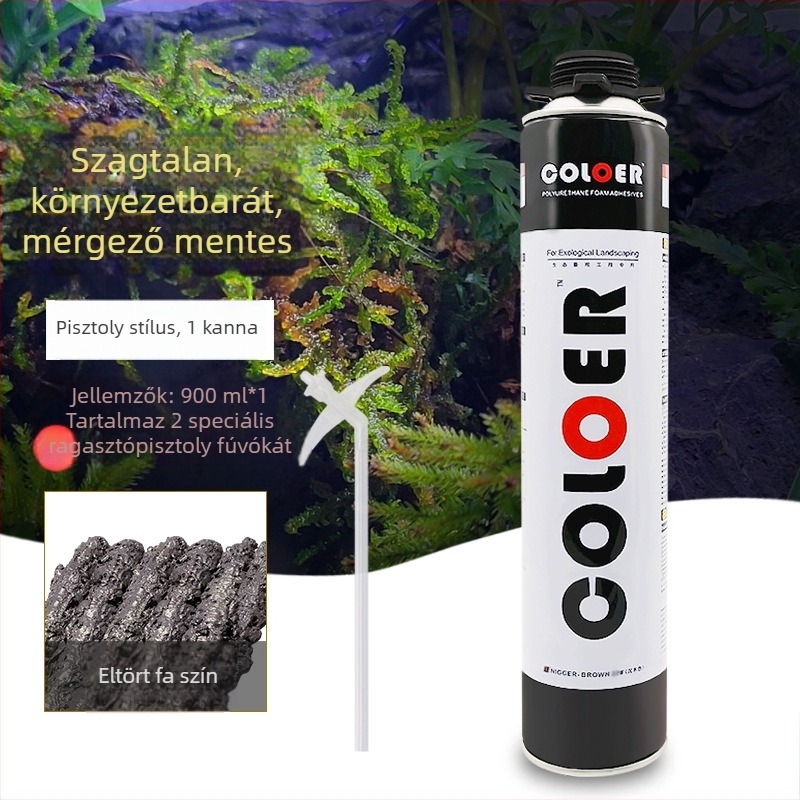 Hab ragasztó tájépítéshez - anyag: hab ragasztó; márka: Cule; funkció: tájépítés; fő cél: tájépítés; doboz mennyiség: 15 db