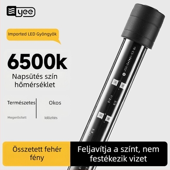 Yee üveg akváriumlámpa – akváriumi világítás, vízálló, súly 1,2 kg