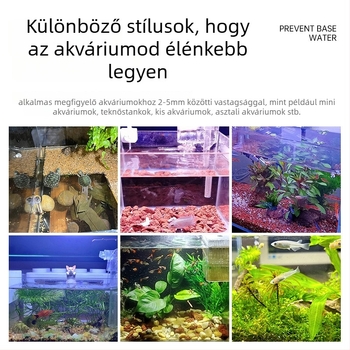 Klipfény az akváriumhoz - LED, USB tápellátás, 3W, 70 g, akváriumi növények megvilágítása