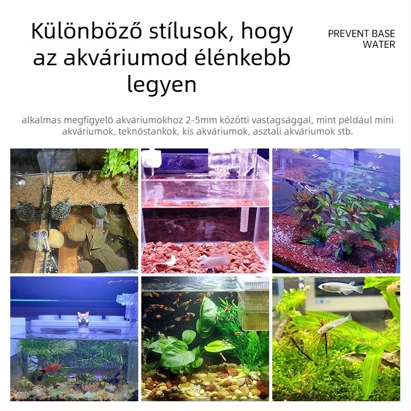 Klipfény az akváriumhoz - LED, USB tápellátás, 3W, 70 g, akváriumi növények megvilágítása