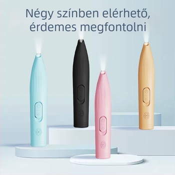 Duoqu háziállat-grooming klippar, újratölthető mancs-szőr vágó macskáknak és kutyáknak, elektromos állat szőrzetvágó, 200 darabos csomag