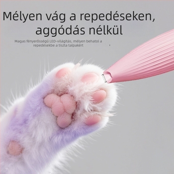 Duoqu háziállat-grooming klippar, újratölthető mancs-szőr vágó macskáknak és kutyáknak, elektromos állat szőrzetvágó, 200 darabos csomag