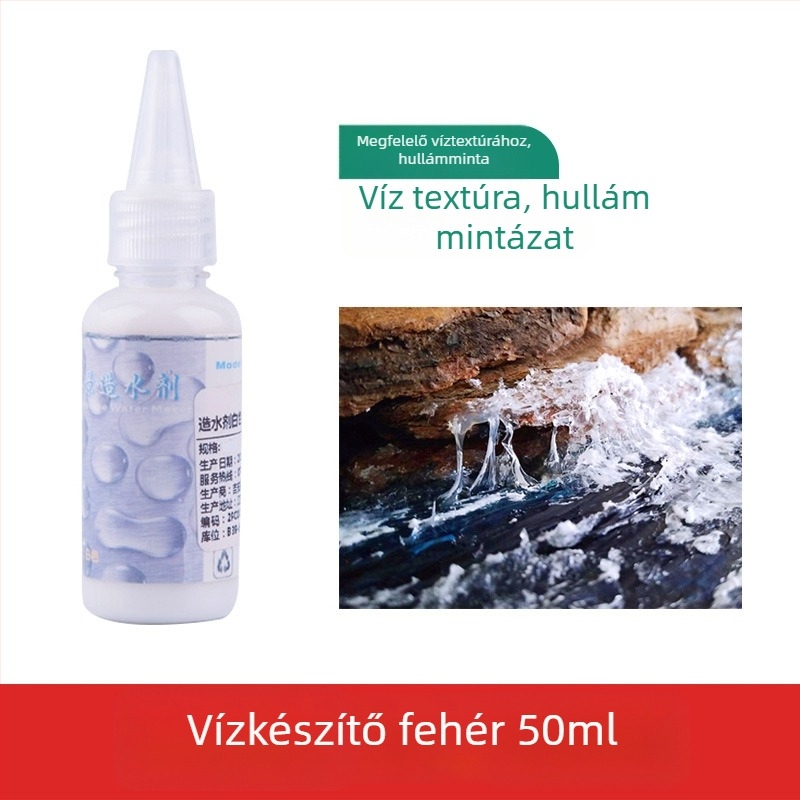 Vízies táj dioráma paszta miniatúrákhoz, víz létrehozó paszta óceán- és folyóképekhez, The Crab Kingdom, építő modell (Anyag: Egyéb; Kategória: Építő modell; Korosztály: 15–35; Nincs elektromos)
