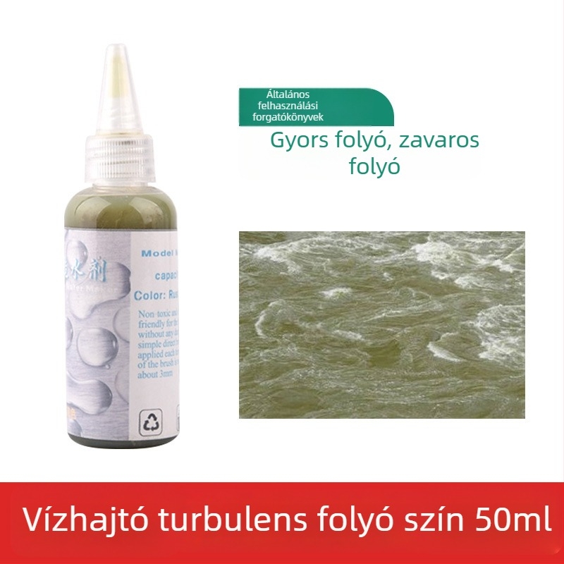 Vízies táj dioráma paszta miniatúrákhoz, víz létrehozó paszta óceán- és folyóképekhez, The Crab Kingdom, építő modell (Anyag: Egyéb; Kategória: Építő modell; Korosztály: 15–35; Nincs elektromos)