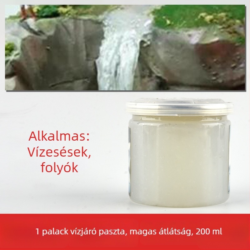 Vízies táj dioráma paszta miniatúrákhoz, víz létrehozó paszta óceán- és folyóképekhez, The Crab Kingdom, építő modell (Anyag: Egyéb; Kategória: Építő modell; Korosztály: 15–35; Nincs elektromos)