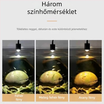 Nai Chong Akvarisztikus mini spotfény — Eredet: Shandong; Modell: Mini Small Spot Light; Importált: Nem