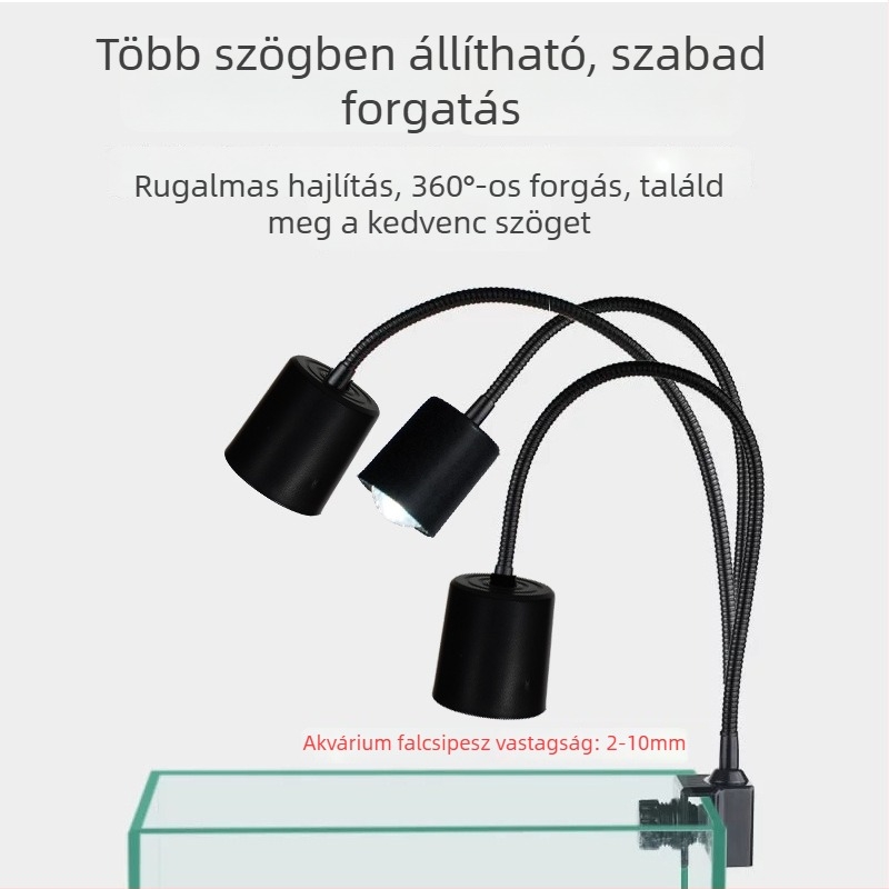 Nai Chong Akvarisztikus mini spotfény — Eredet: Shandong; Modell: Mini Small Spot Light; Importált: Nem