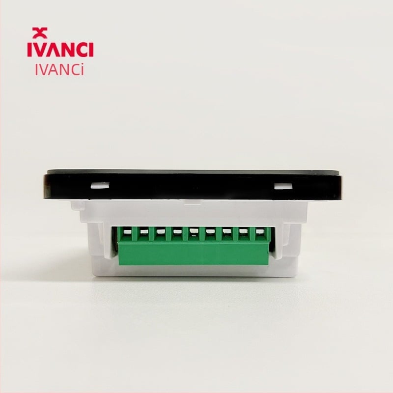 Fansheng Padlófűtés intelligens vezérlőpanel LCD termosztáttal, kézi telepítés, AC110-250V, 50/60Hz, nagy kijelző, vízpadlófűtés hőmérséklet-szabályozó