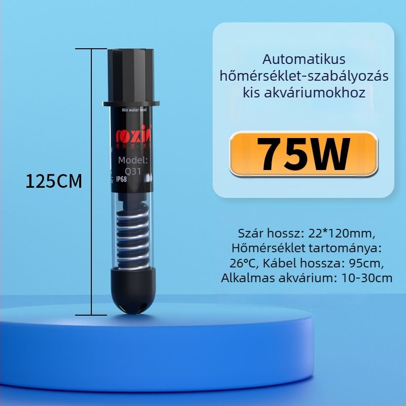 Rongxing üvegből készült akváriumi fűtőpálca 25–75W