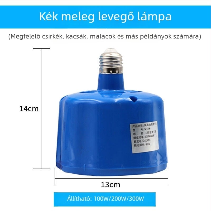 Pastoral Duoduo Csirke meleglevegő lámpa, intelligens hőmérséklet-szabályozás baromfi tenyésztéséhez