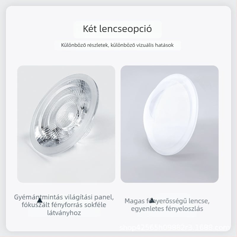 Yikeda LED akvárium klipszlámpa növényes akváriumhoz, alumíniumötvözet, 16W, növekedési világítás