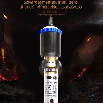 Akváriumfűtőszál kvarccsővel, JRB sorozat, márka Jialu, teljesítmény 50–500 W