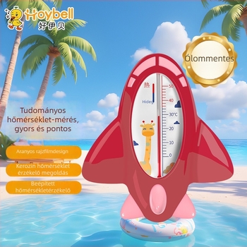 Good ibe baba fürdővíz hőmérő kijelzővel, Pekingi eredetű, méri a víz hőmérsékletét, hőmérséklet felbontása a képen látható szerint