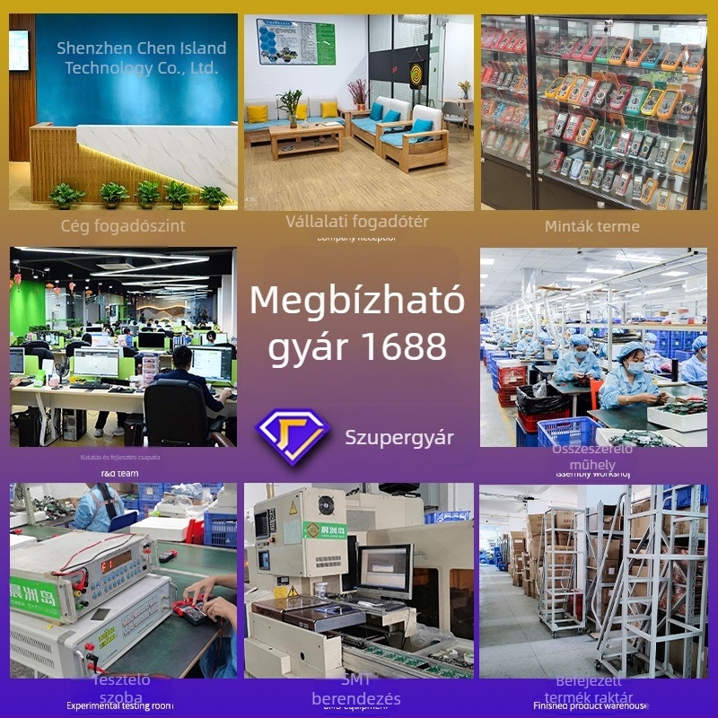 Kézi infravörös hőmérő ipari felhasználásra, 0,5 s válaszidő, 2×1,5 V-os elemmel