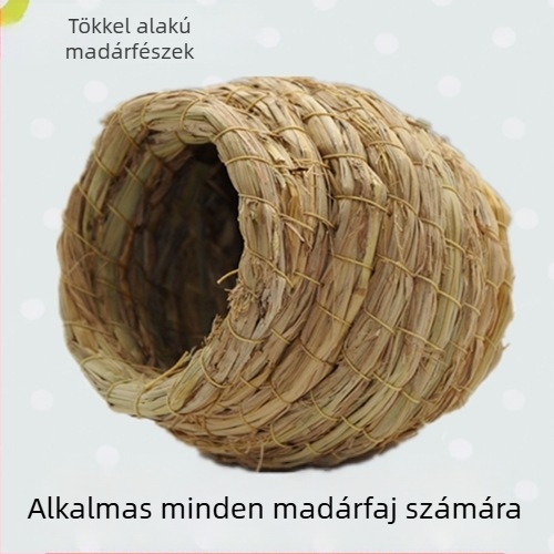 Madártenyésző fészek – szalmából, Kuntai márka, madarak számára