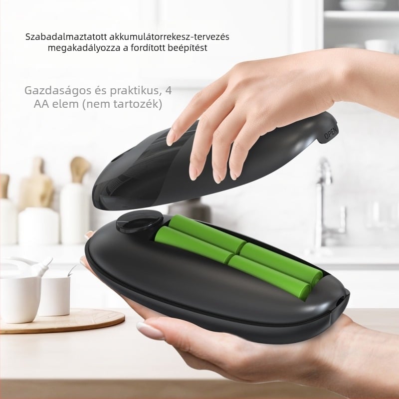 Elektromos automata konzervnyitó — konyhai eszköz kevert anyagból; a márka Kitchen Season Show; 2024-ben debütált.