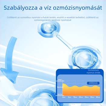 Díszhalak számára ásványi só — műanyag anyag; Kiyono wood márka; tömeg 1000 g / 1500 g / 2500 g; akvárium felszerelés