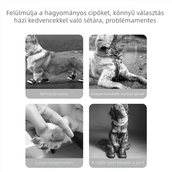 Egyszer használatos vízálló mancsvédők kutyáknak