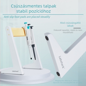 Műanyag mikropipetta tartó körkörös forgó tartóval – Z-típus, L-típus, A-típus, állítható