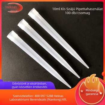 Pipettahegy-adapter, kis szájú szívófej, 10 ml, Seasas, 100 db/csomag, származás: Jiangsu Haimen, Kína