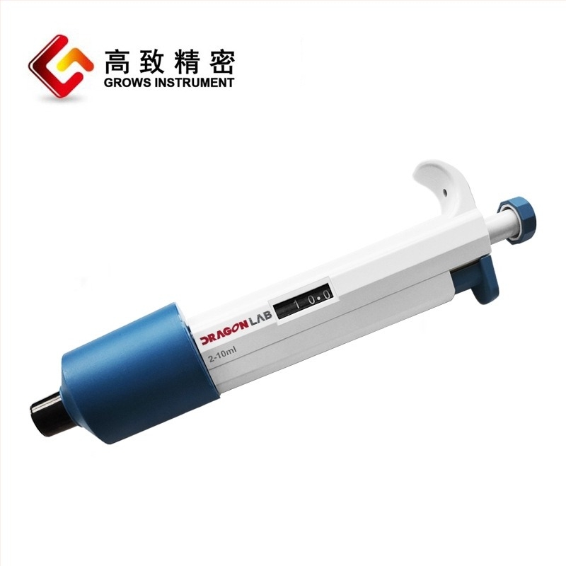 Kézi egycsatornás pipetta, állítható, 5-50ul