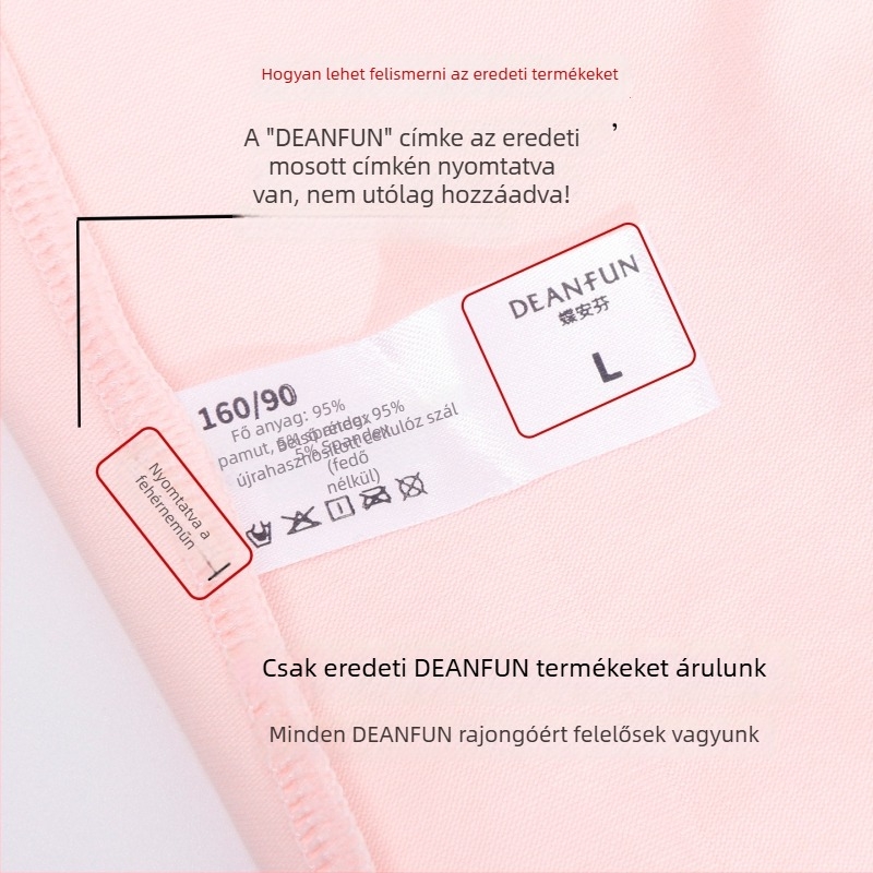 Női középmagas derekú pamut mensztrációs alsónemű, szivárgás elleni védelem, hosszabb ágyékkal és modal béléssel