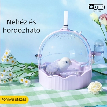 Kültéri papagájketrec légáteresztő anyagból, nagy belső térrel – hordozható madárketrec Yee márka, Shandong eredetű