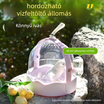 Kültéri papagájketrec légáteresztő anyagból, nagy belső térrel – hordozható madárketrec Yee márka, Shandong eredetű