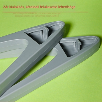 A-típusú kétszárnyú műanyag pipettatartó állvány, hajlított