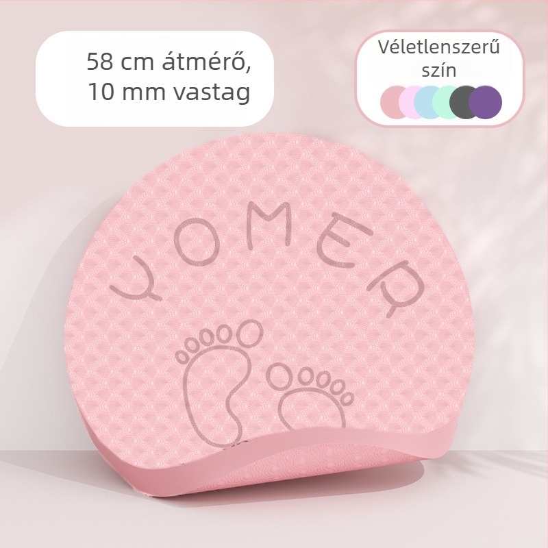 TPE anyagú ugrókötél matrac, 6 mm vastagságú, csillapító, csúszásmentes, geometriai mintás