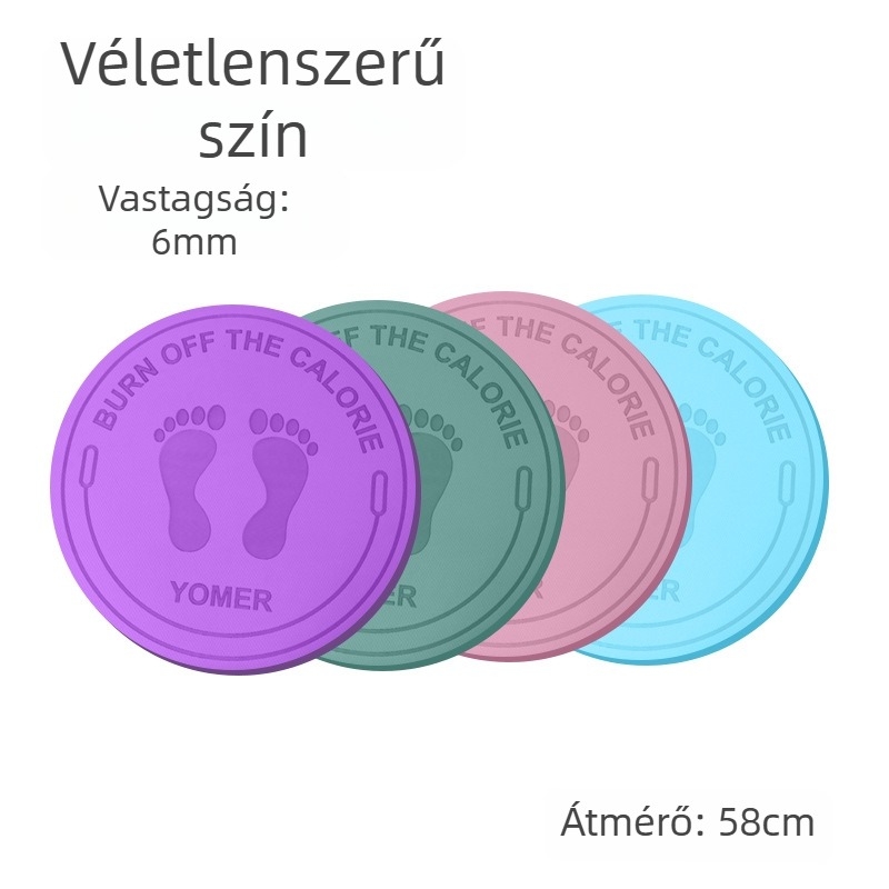 TPE anyagú ugrókötél matrac, 6 mm vastagságú, csillapító, csúszásmentes, geometriai mintás