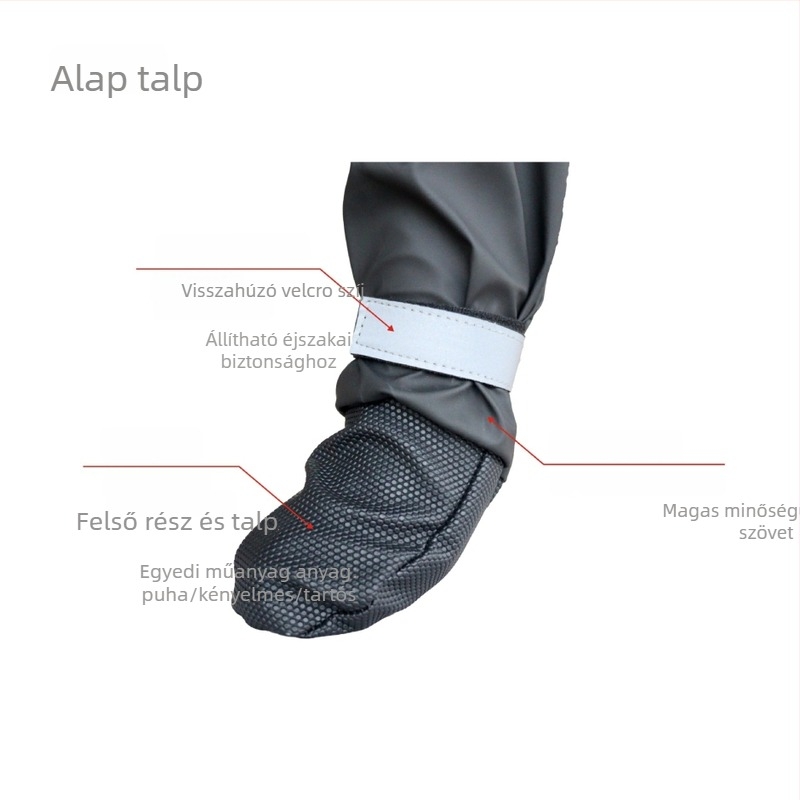 Kutyacipők Lovitwear – poliészter, vízálló, csúszásbiztos és kopásálló (Polyester; Lovitwear; Shoes; Waterproof; Anti-slip)