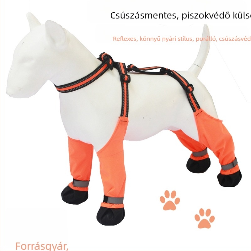 Kafne kutyáknak poliészterből készült cipő – vízálló, csúszásmentes, kopásálló