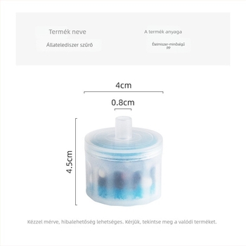 Leválasztható szűrőkazetta háziállatok vízadagolóhoz, kutyák és macskák számára