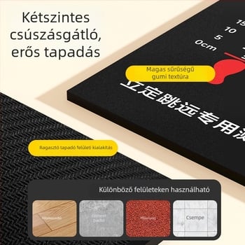 Álló hosszú ugrás tesztmatrac — csúszásmentes, otthoni használatra, gyerekeknek, sportpad, jó minőségű anyagból