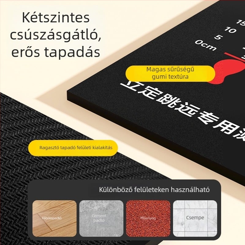 Álló hosszú ugrás tesztmatrac — csúszásmentes, otthoni használatra, gyerekeknek, sportpad, jó minőségű anyagból