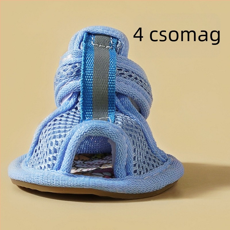 Kutyacipők, textil anyag, lélegző háló, kopásálló, hétköznapi stílus, univerzális használat