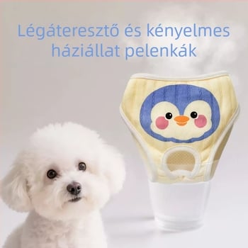 Kutyáknak időszakos nadrág – Poliészter, rajzfilmszerű stílus, Kínában készült, Nem importált