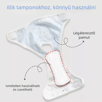 Kutyáknak időszakos nadrág – Poliészter, rajzfilmszerű stílus, Kínában készült, Nem importált