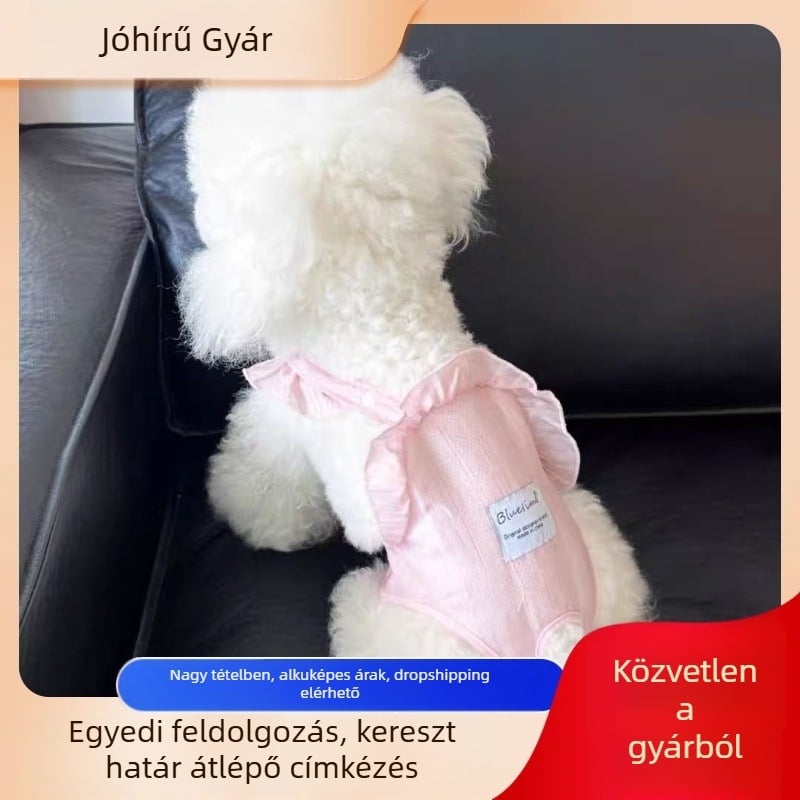 Kutyák fiziológiás nadrágja - poliészter, Casual stílus, XS1565, univerzális illeszkedés