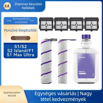 Purity Görgős kefefej és szűrő tartozékok Cloud Whale padló mosó géphez S1/S2/S2island/F1/S1MaxUltra